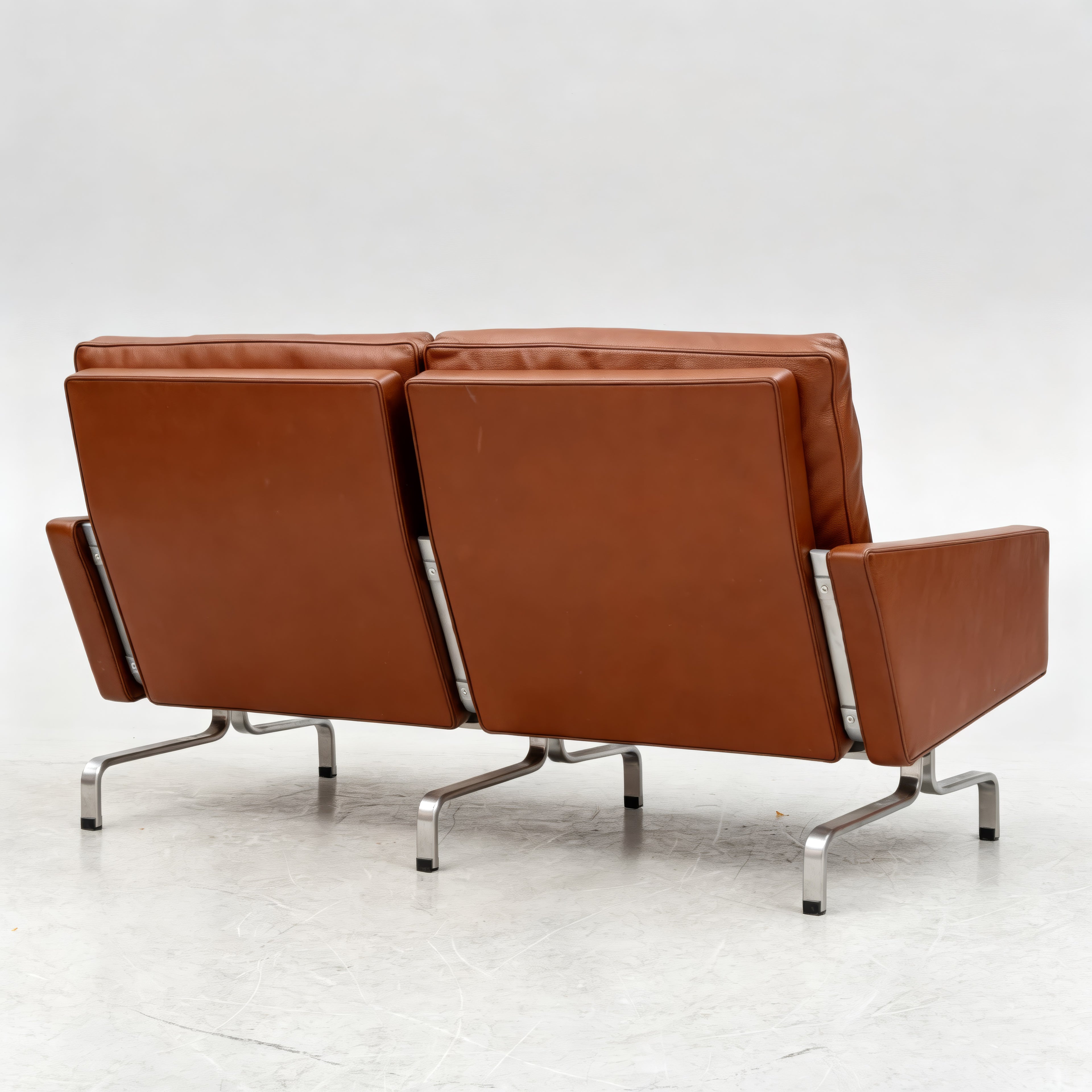 PK31 Two-Seat Sofa by Poul Kjærholm for Fritz Hansen