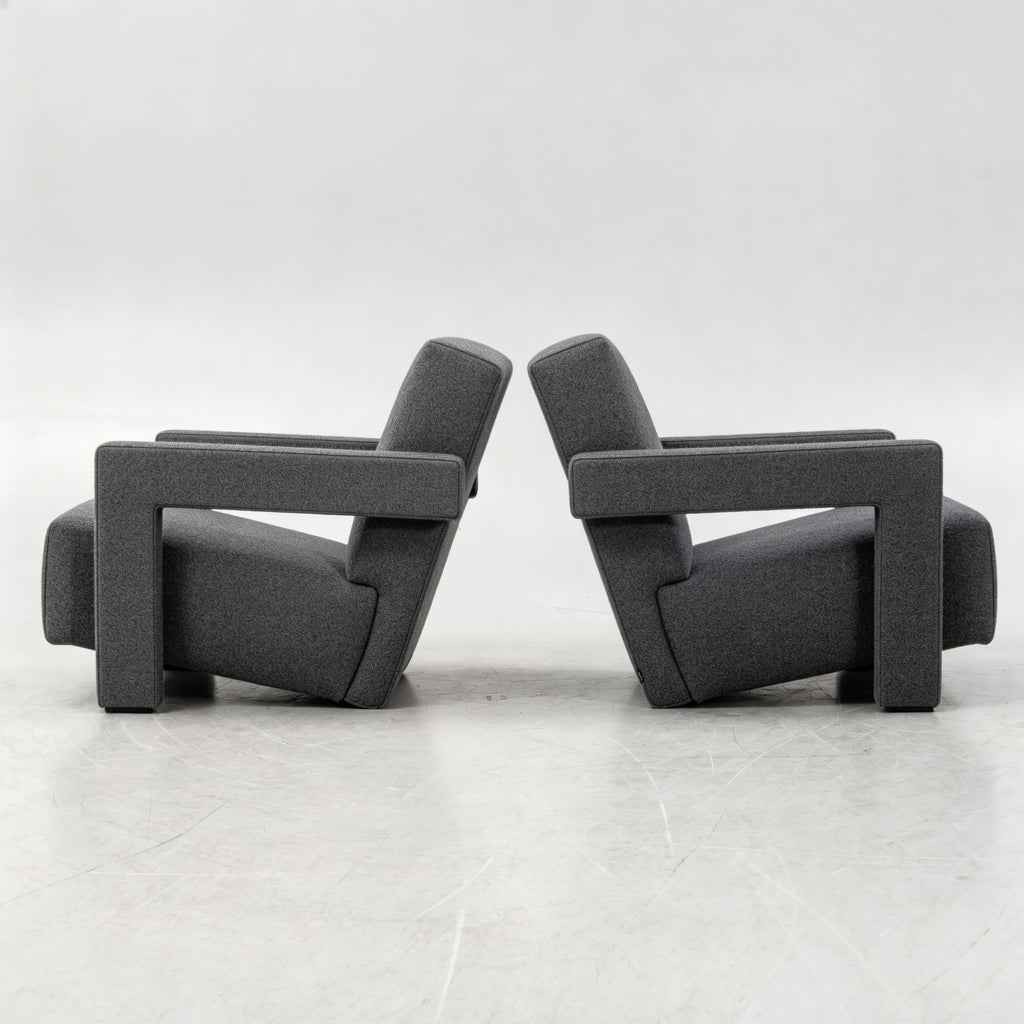 Pair of Utrecht Lounge Chairs by Gerrit Rietveld for Cassina