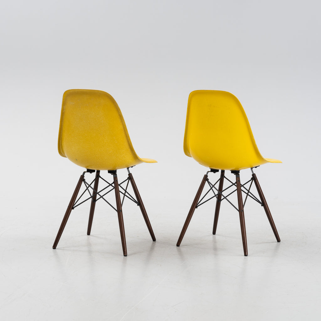 DSW Dining Chairs by Charles & Ray Eames for Herman Miller (Set of Six)