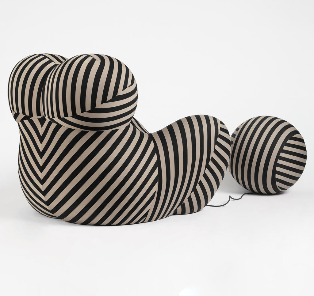 Gaetano Pesce UP5 “La Mamma” Armchair with UP6 Ottoman for B&B Italia, Italy