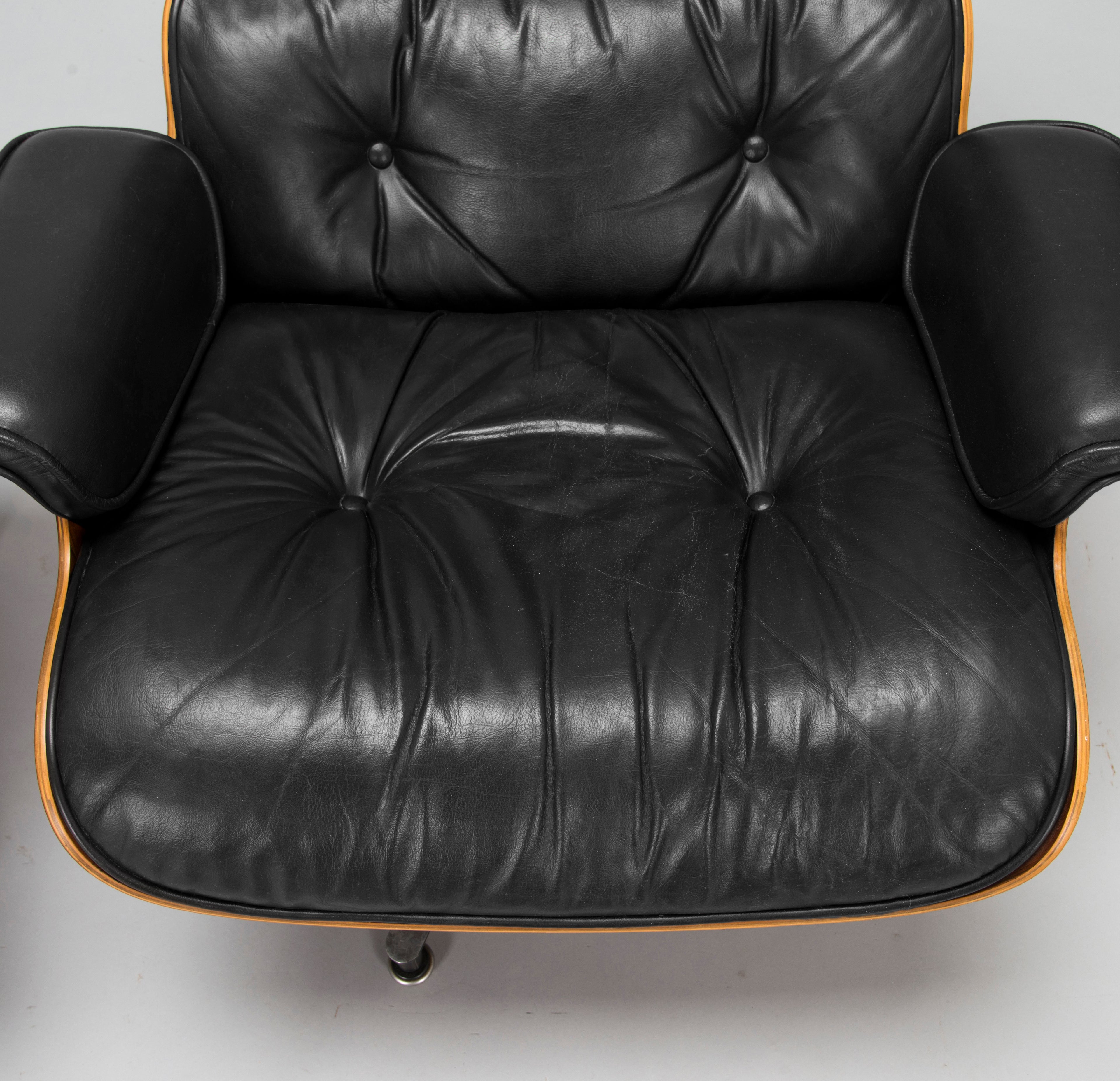 Eames Lounge Chair and Ottoman by Charles and Ray Eames for Herman Miller