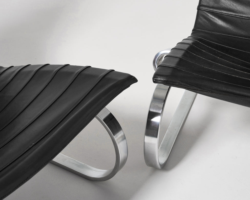 Poul Kjærholm PK20 Lounge Chairs for E. Kold Christensen, Pair