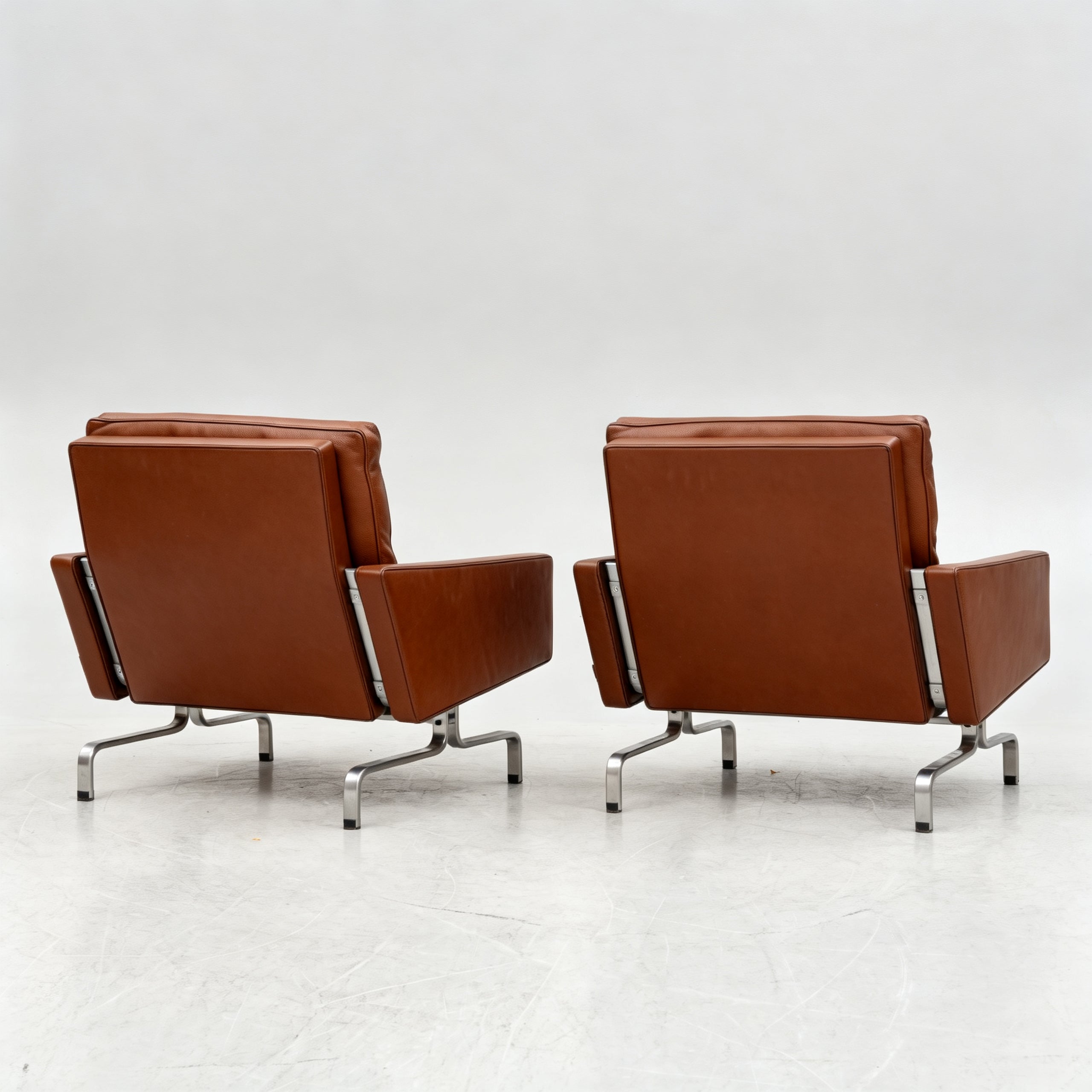 Pair of PK31 Armchairs by Poul Kjærholm for Fritz Hansen