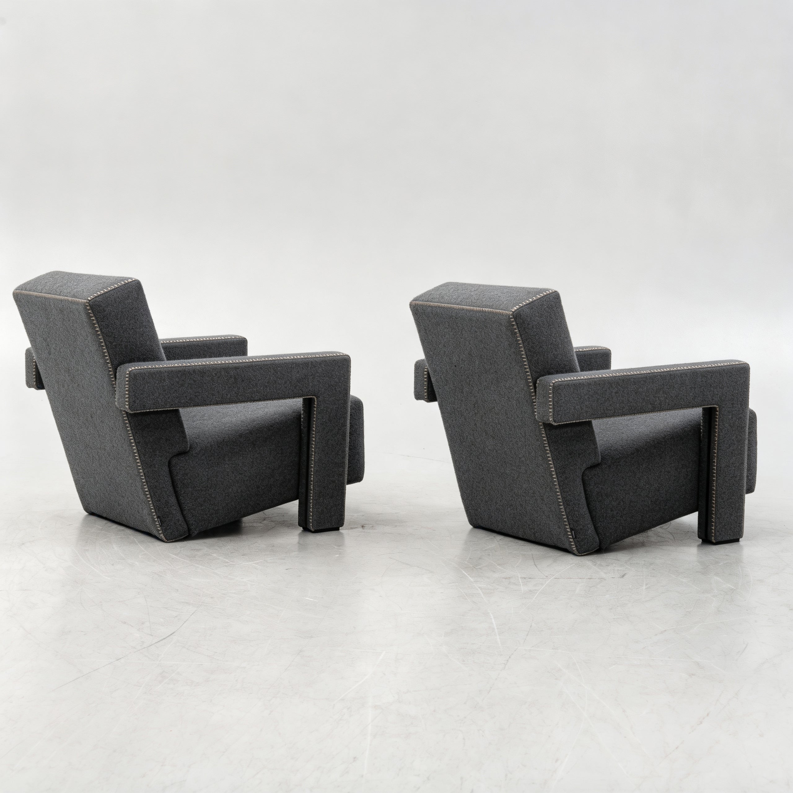 Pair of Utrecht Lounge Chairs by Gerrit Rietveld for Cassina