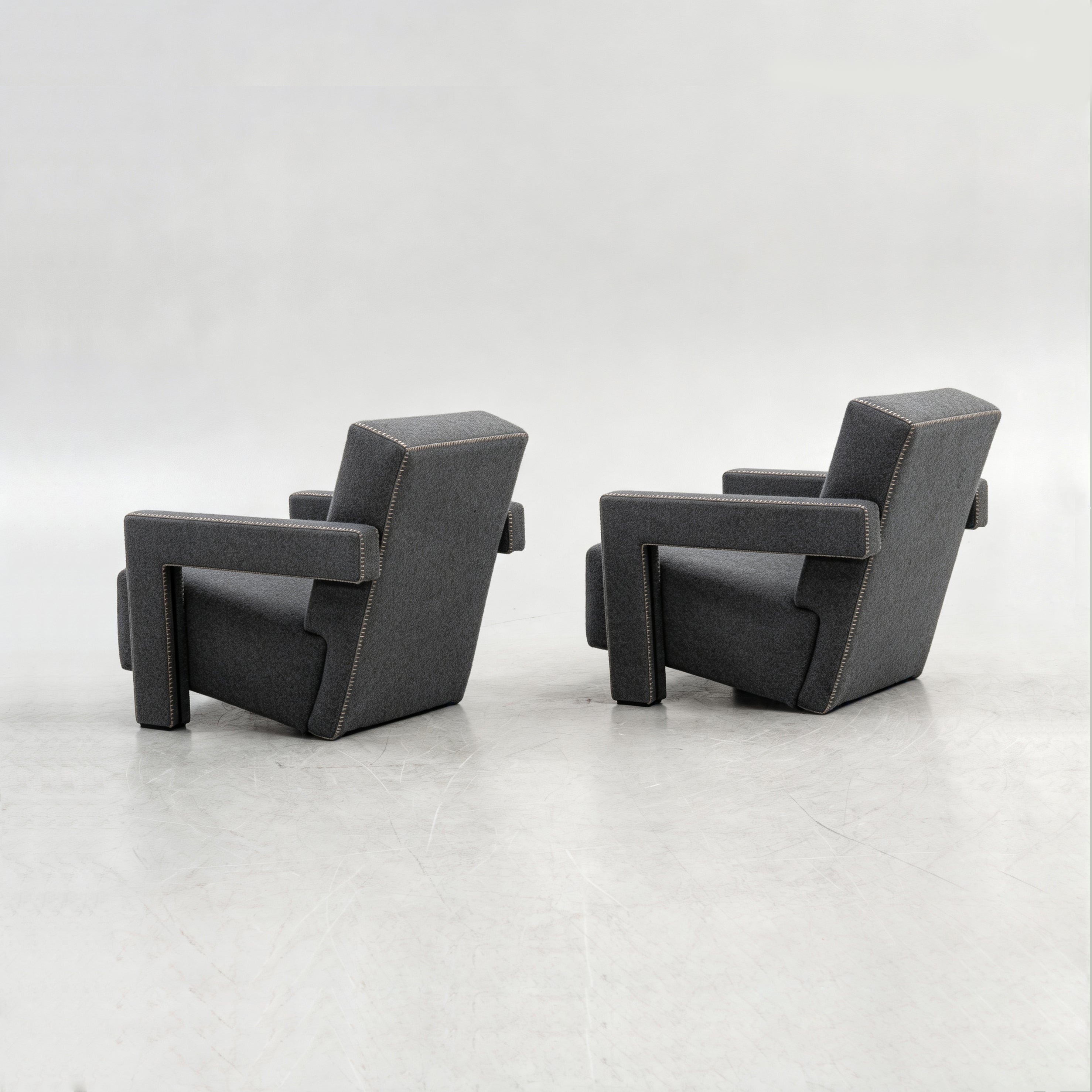 Pair of Utrecht Lounge Chairs by Gerrit Rietveld for Cassina
