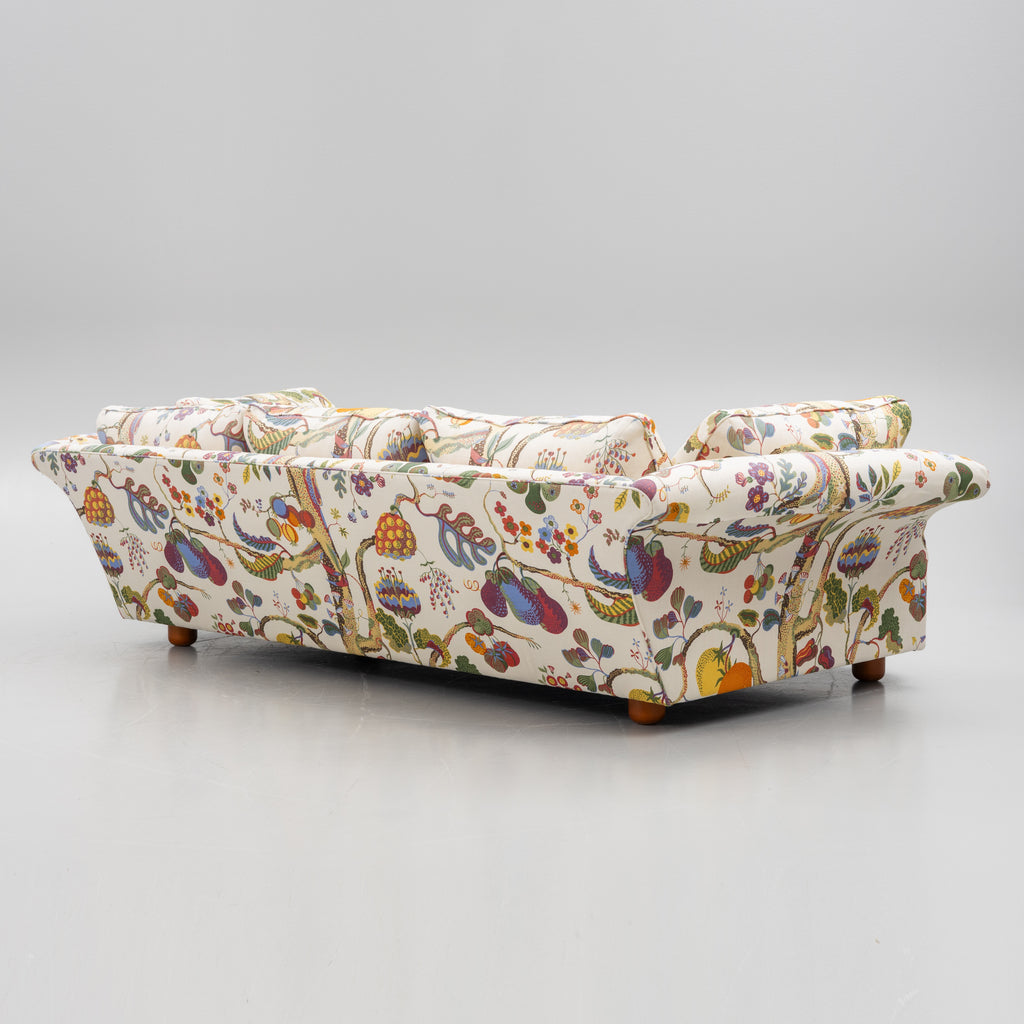 Josef Frank Liljevalchs Sofa for Svenskt Tenn in Vegetable Tree Fabric