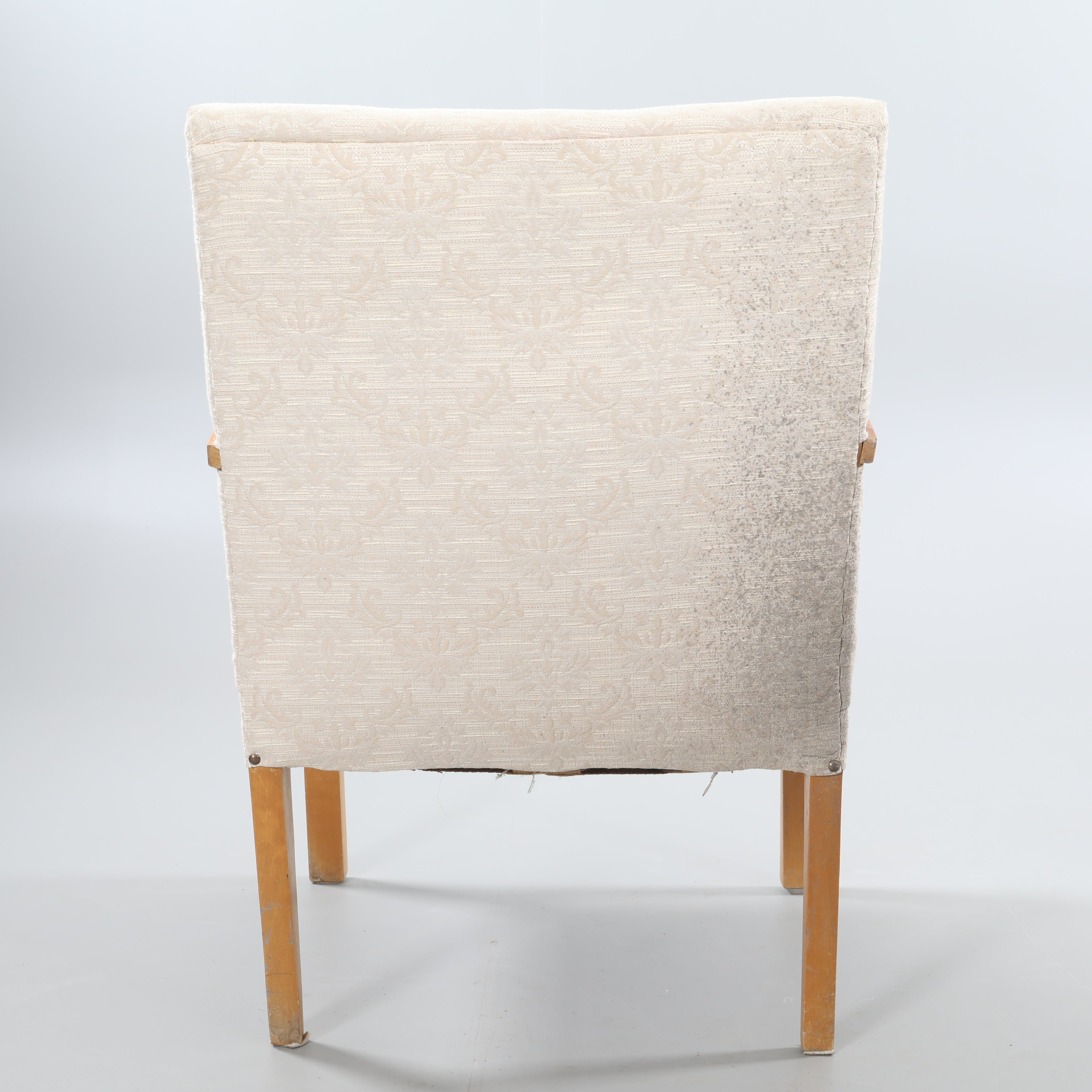Vintage Danish Birch Armchair, 1930s–1940s
