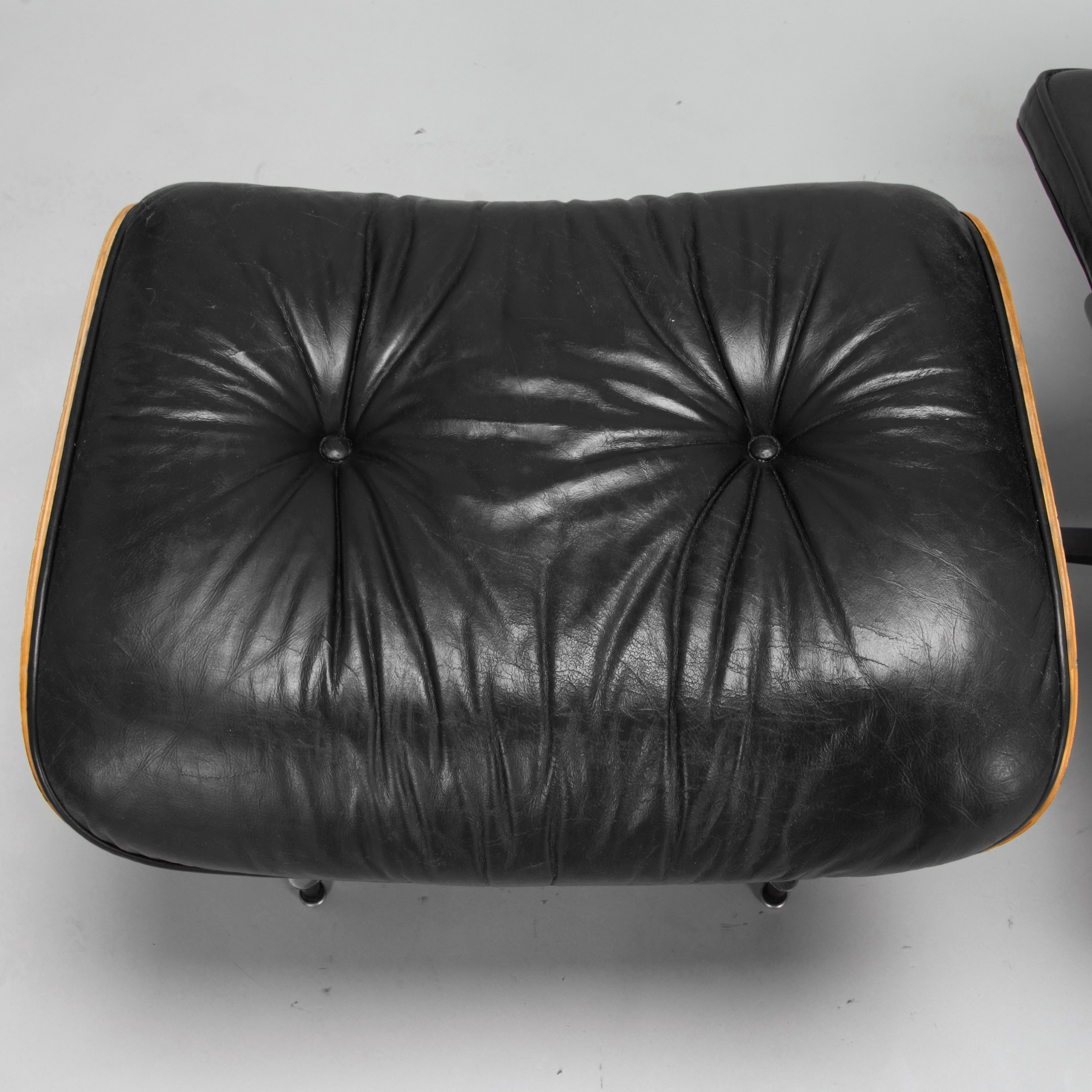 Eames Lounge Chair and Ottoman by Charles and Ray Eames for Herman Miller