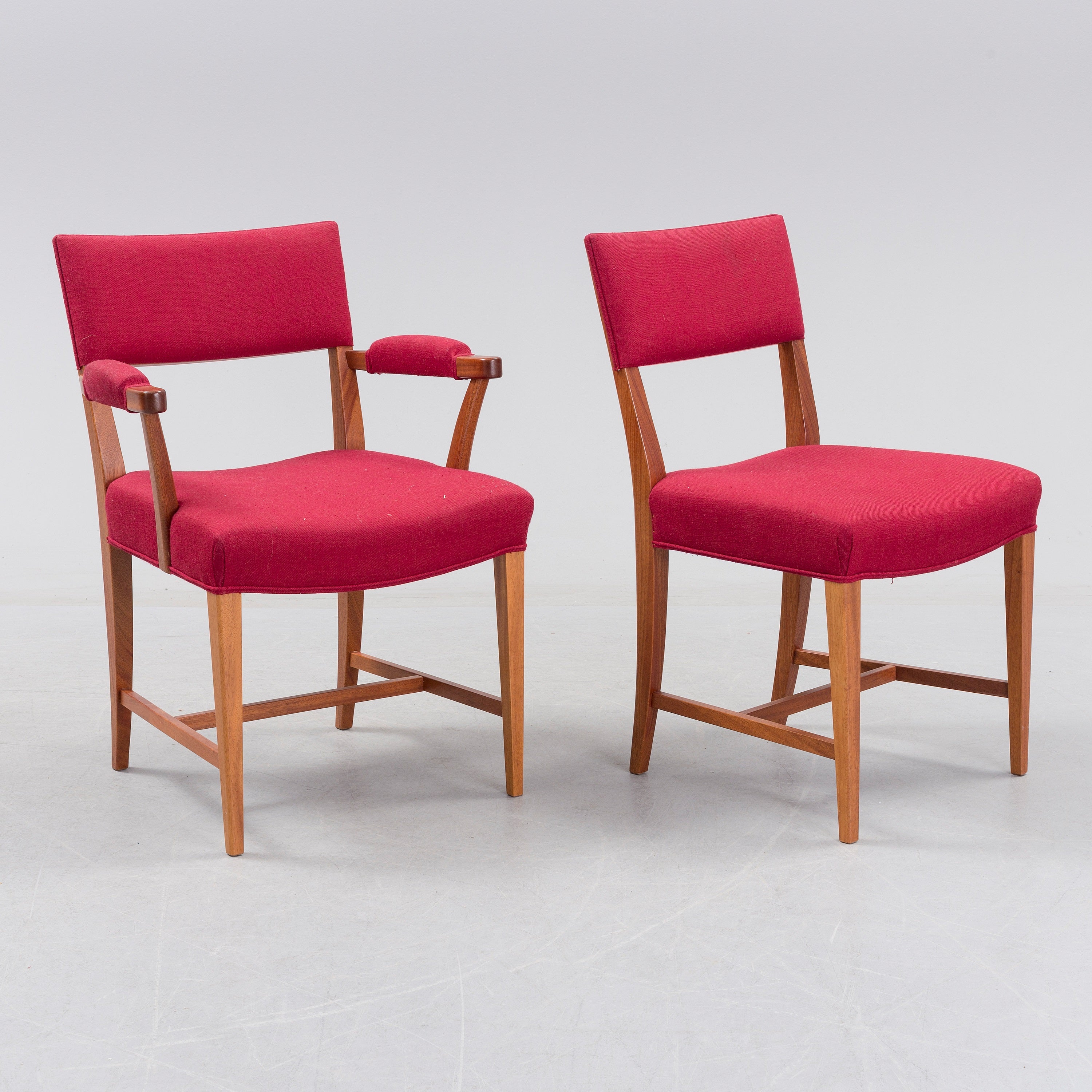 Josef Frank Model 695 Dining Chairs for Svenskt Tenn, Set of Six