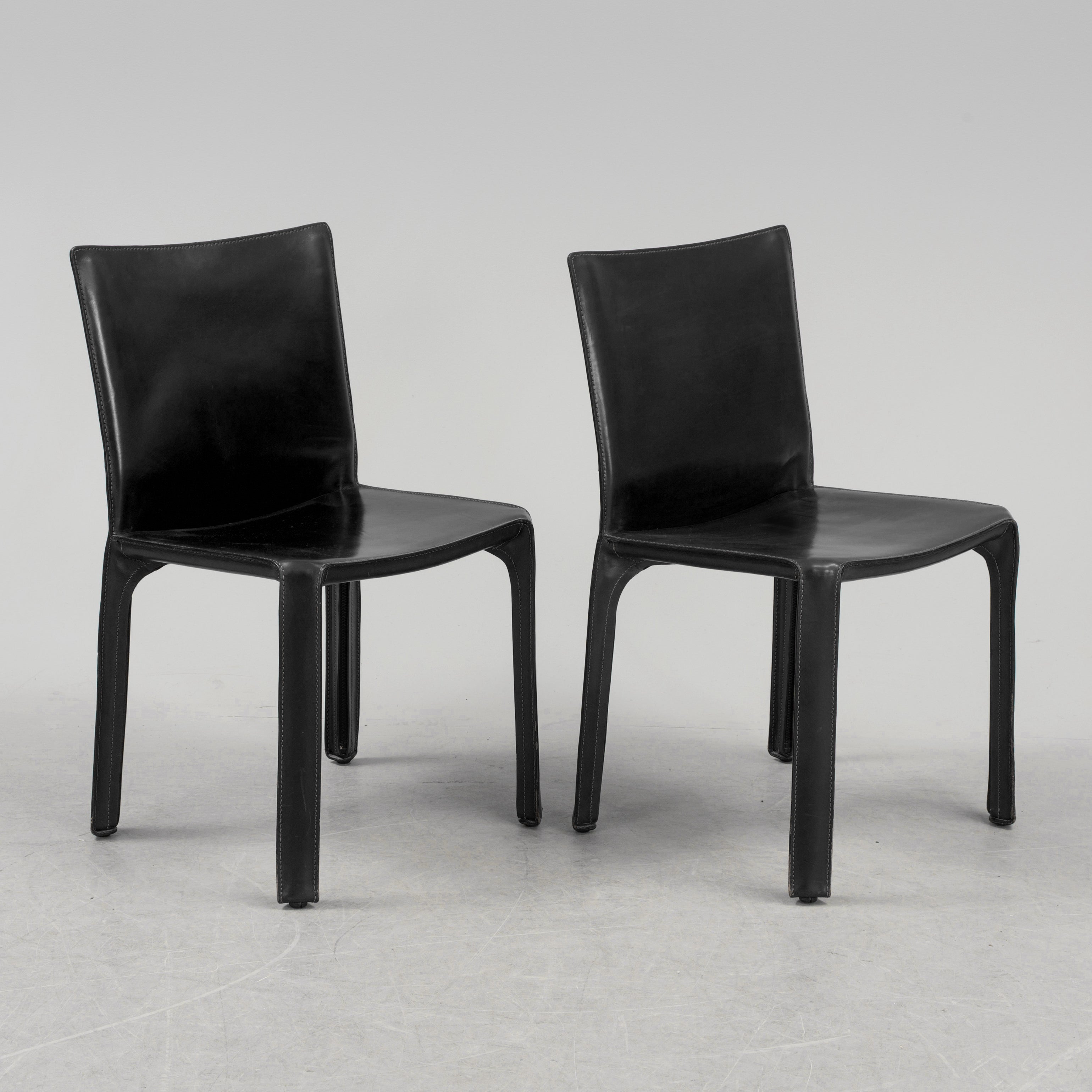 Mario Bellini CAB 412 Dining Chairs for Cassina, Set of Eight