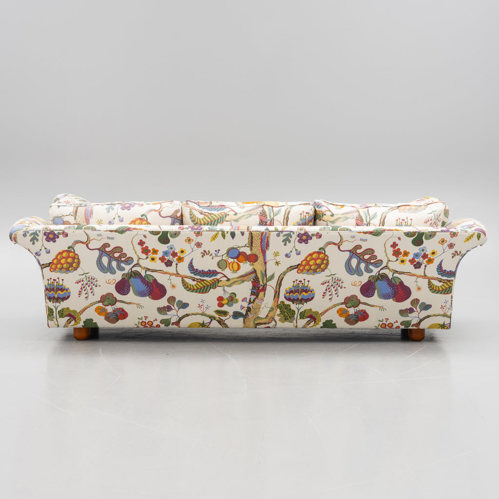 Josef Frank Liljevalchs Sofa for Svenskt Tenn in Vegetable Tree Fabric