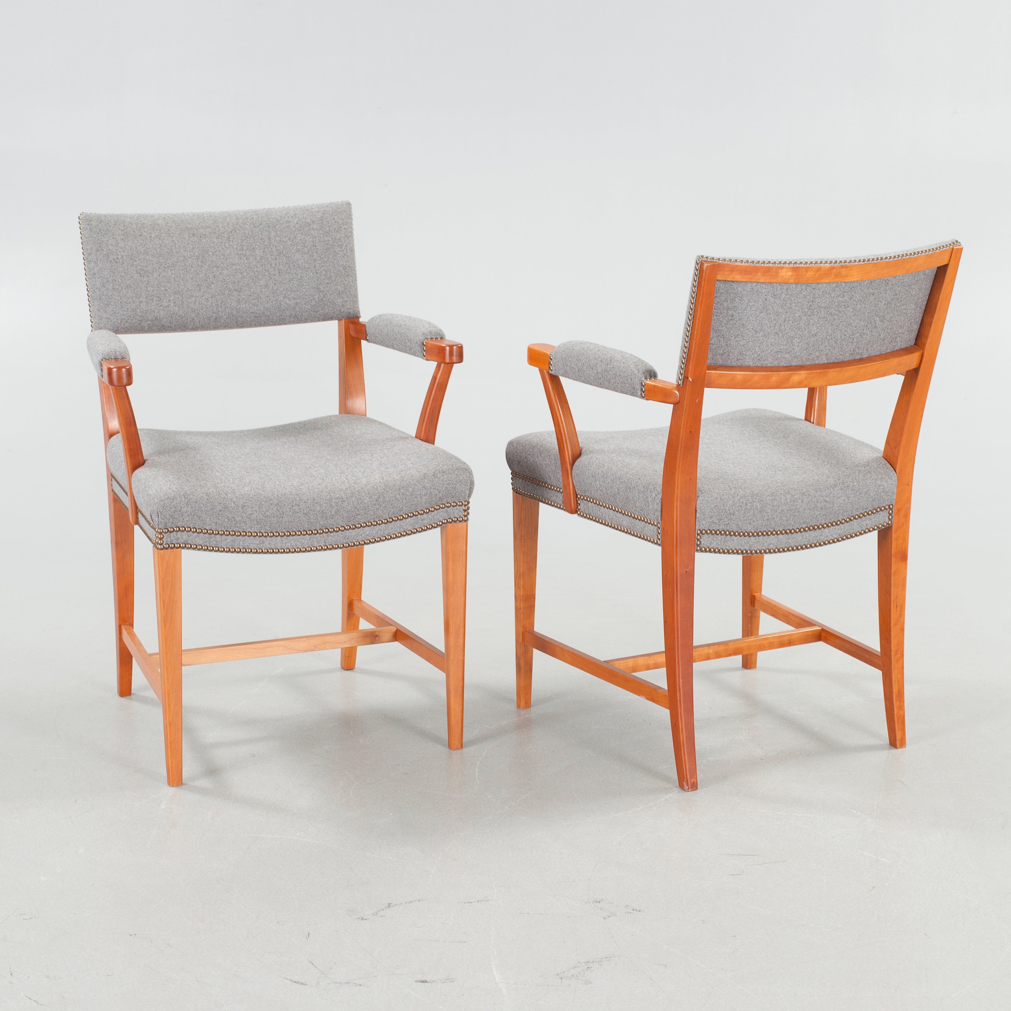 Model 695 Armchairs by Josef Frank for Svenskt Tenn (Set of Four)