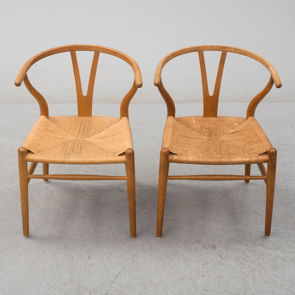 Hans J. Wegner CH24 Wishbone Chairs for Carl Hansen & Søn, Set of Six
