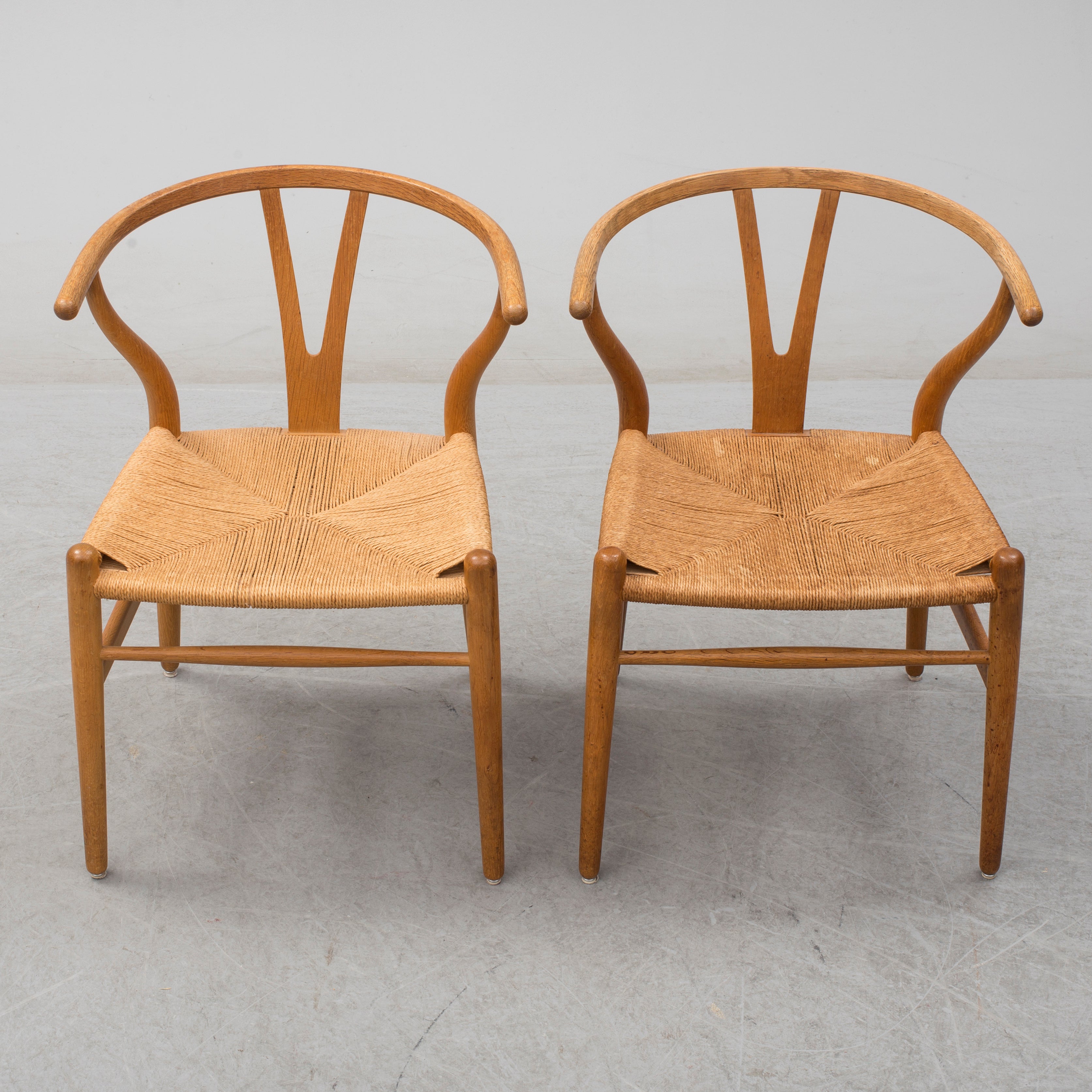 Hans J. Wegner CH24 Wishbone Chairs for Carl Hansen & Søn, Set of Six