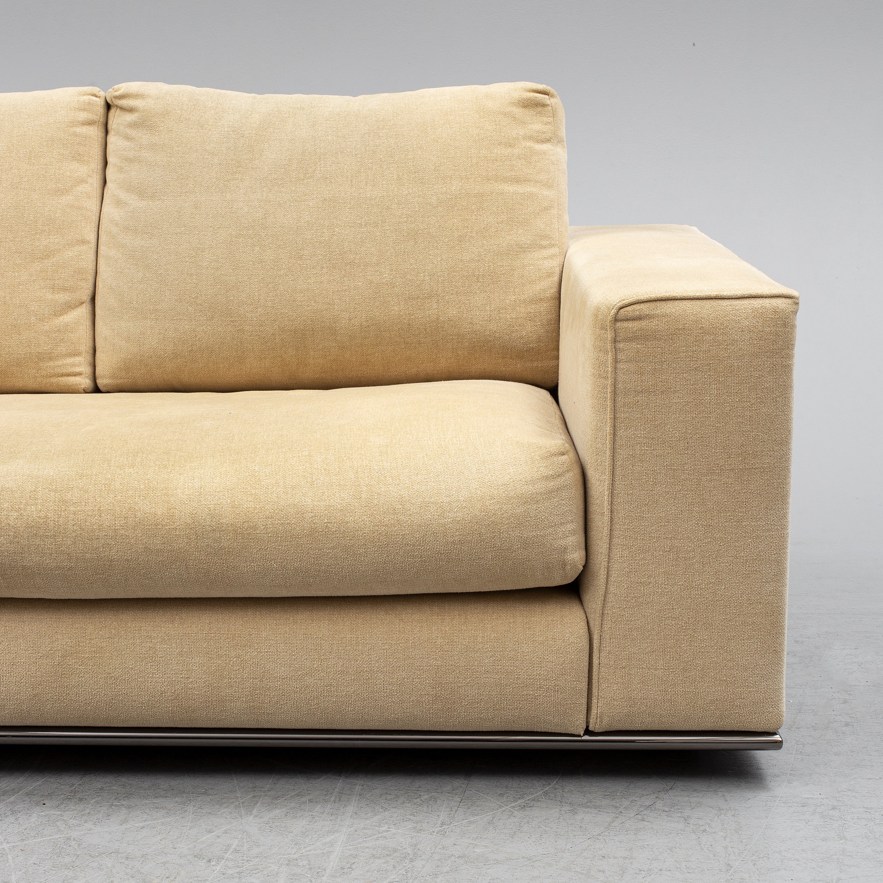 Rodolfo Dordoni Modular Sofa with Ottoman for Minotti, Italy