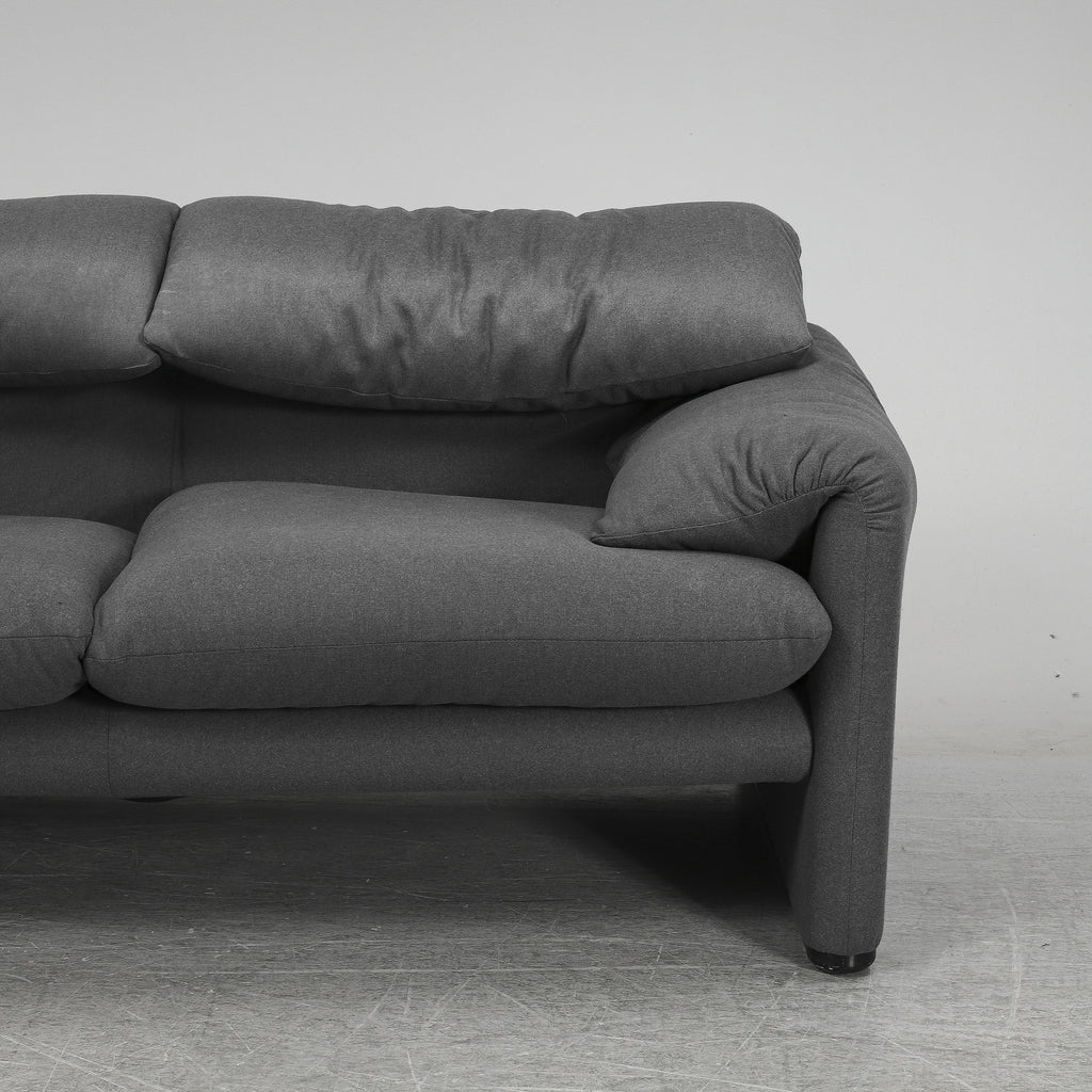 Vico Magistretti Maralunga Two-Seat Sofa for Cassina