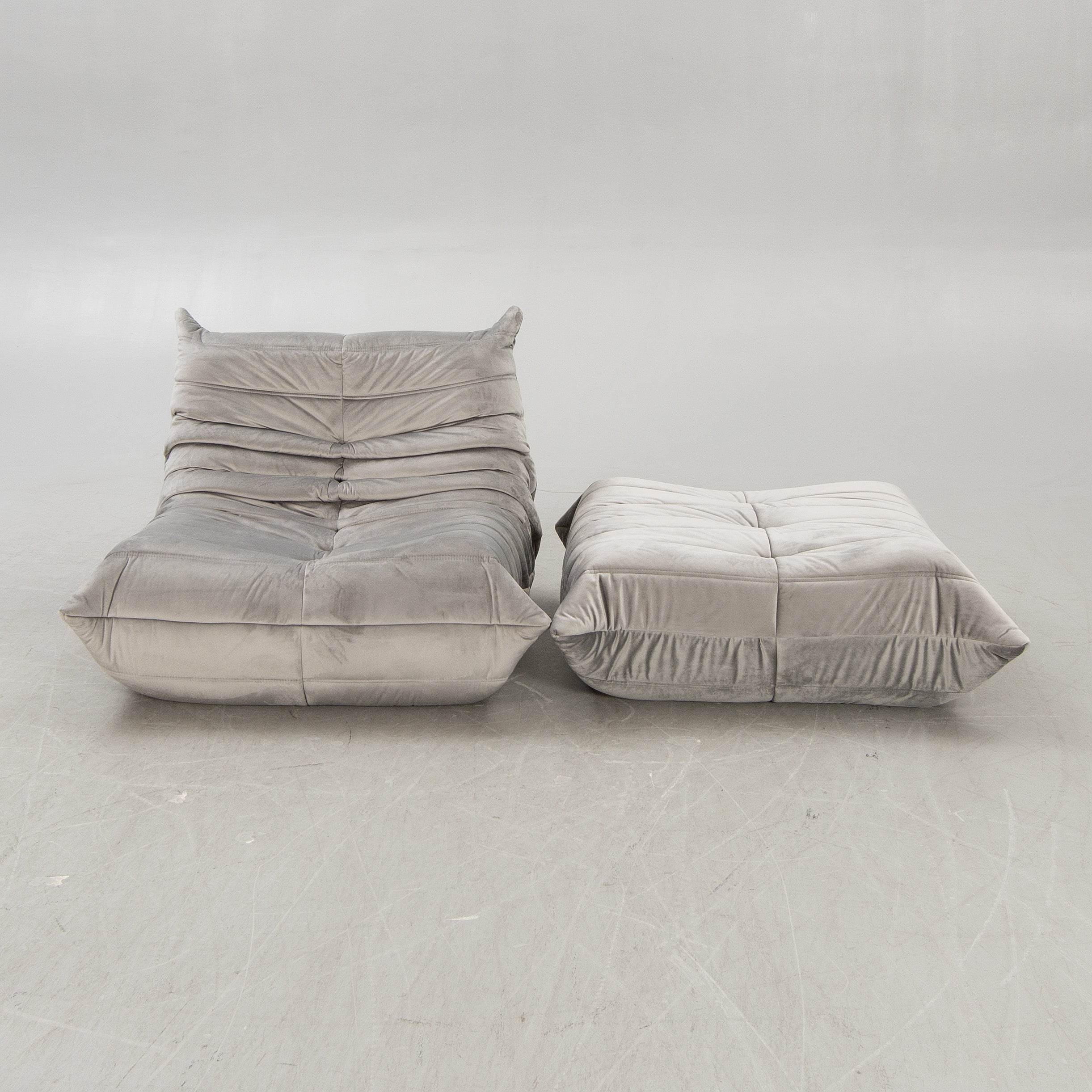 Michel Ducaroy Togo Sofa, Lounge Chair and Ottoman for Ligne Roset