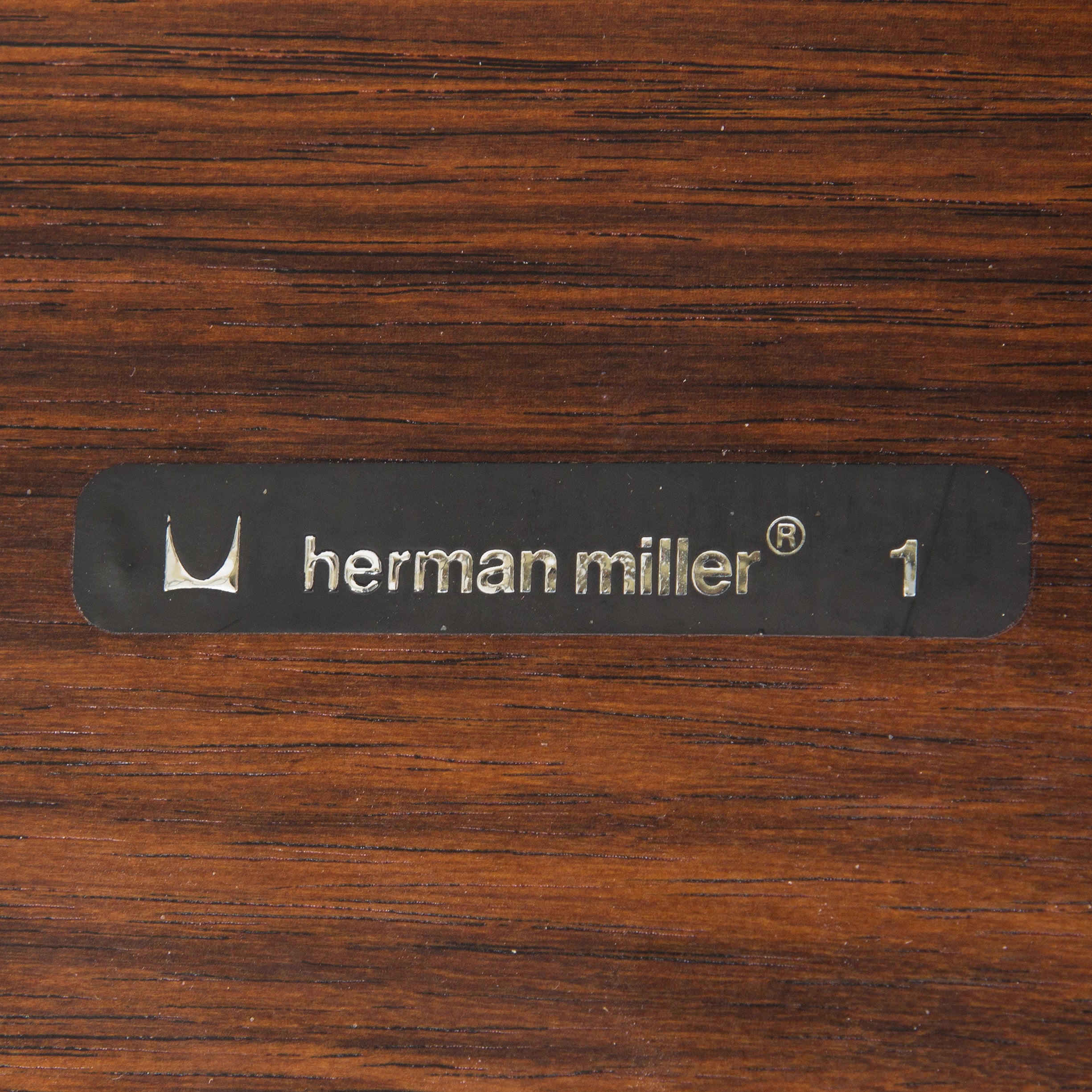Charles & Ray Eames Lounge Chair and Ottoman for Herman Miller, 1980s