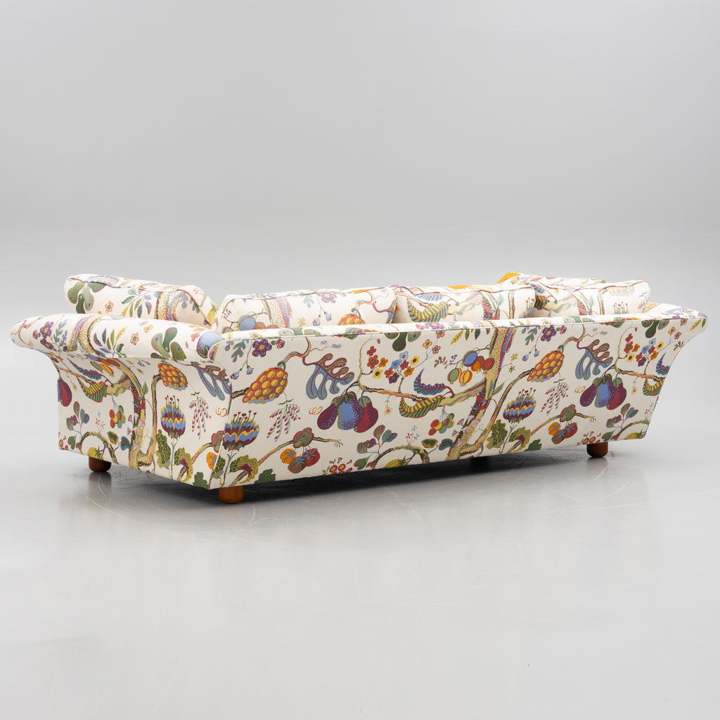 Josef Frank Liljevalchs Sofa for Svenskt Tenn in Vegetable Tree Fabric