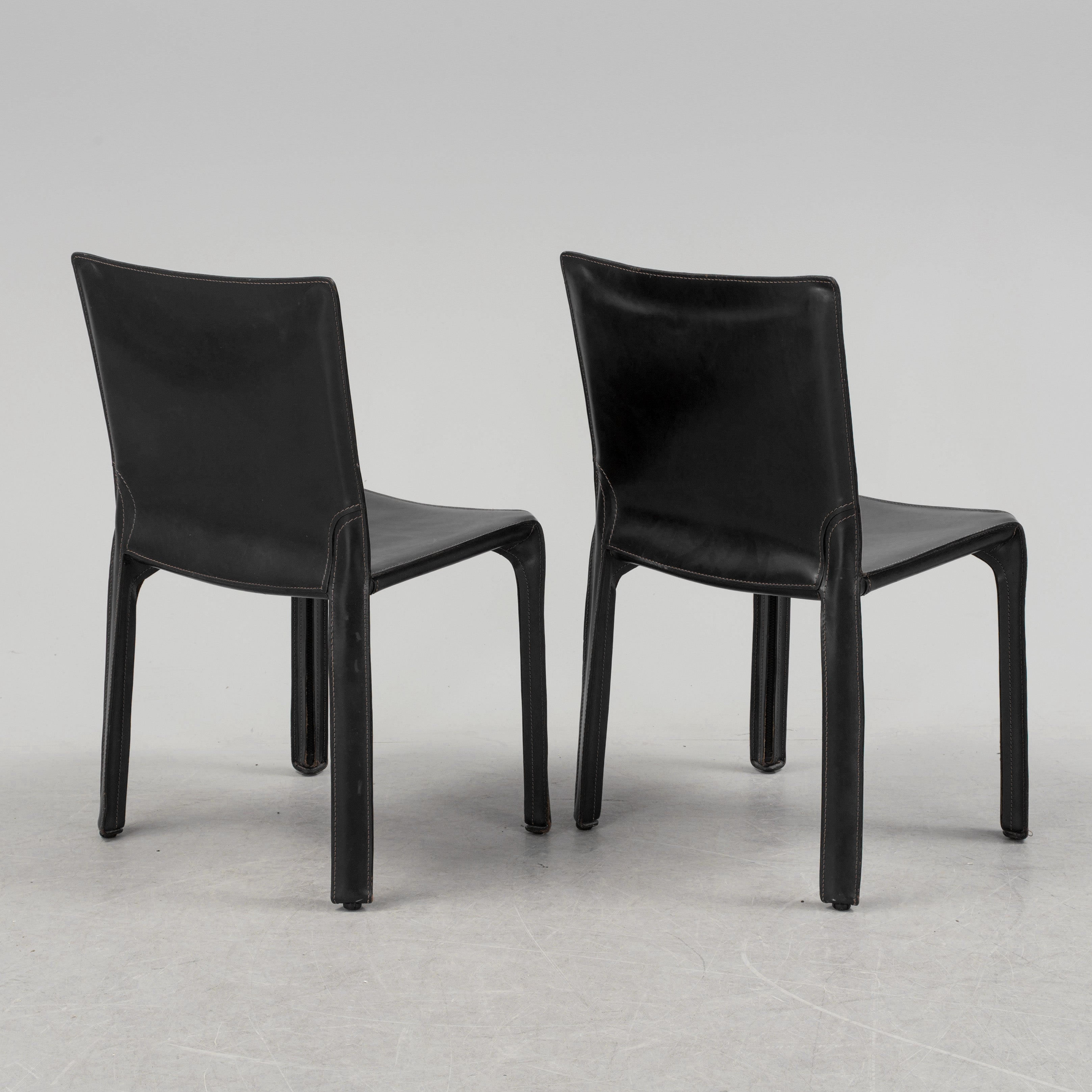 Mario Bellini CAB 412 Dining Chairs for Cassina, Set of Eight