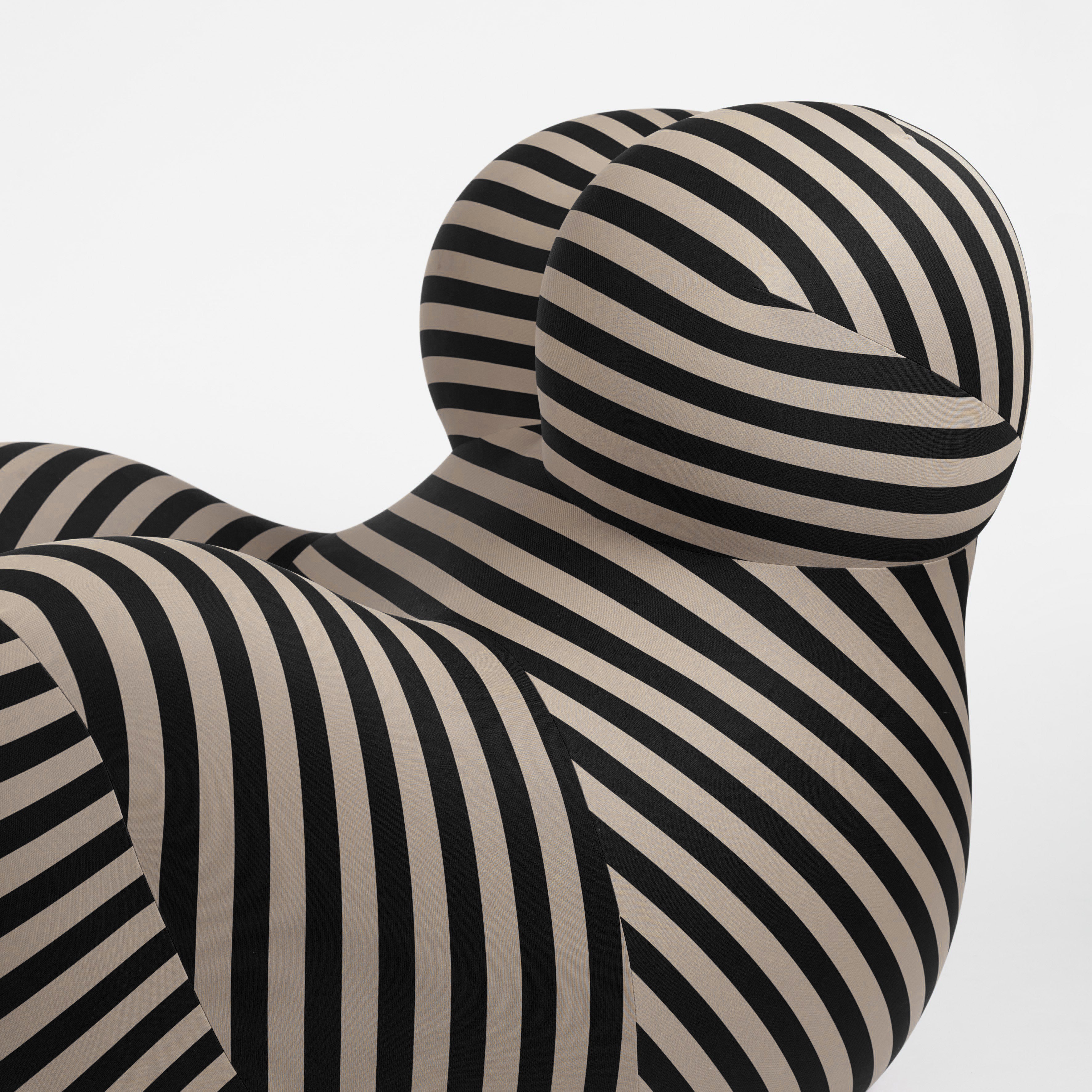 Gaetano Pesce UP5 “La Mamma” Armchair with UP6 Ottoman for B&B Italia, Italy