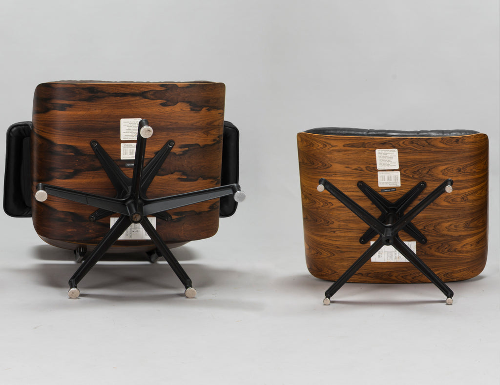 Eames Lounge Chair and Ottoman by Charles and Ray Eames for Herman Miller