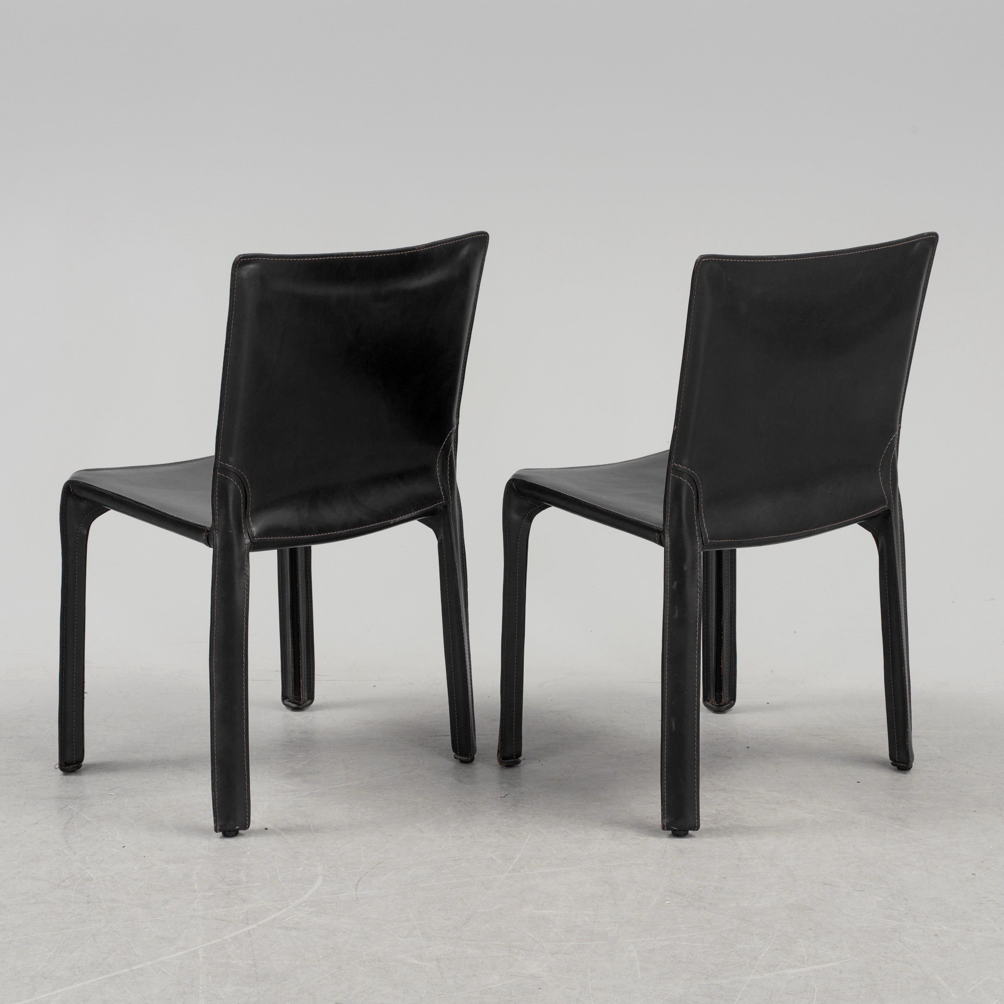 Mario Bellini CAB 412 Dining Chairs for Cassina, Set of Eight