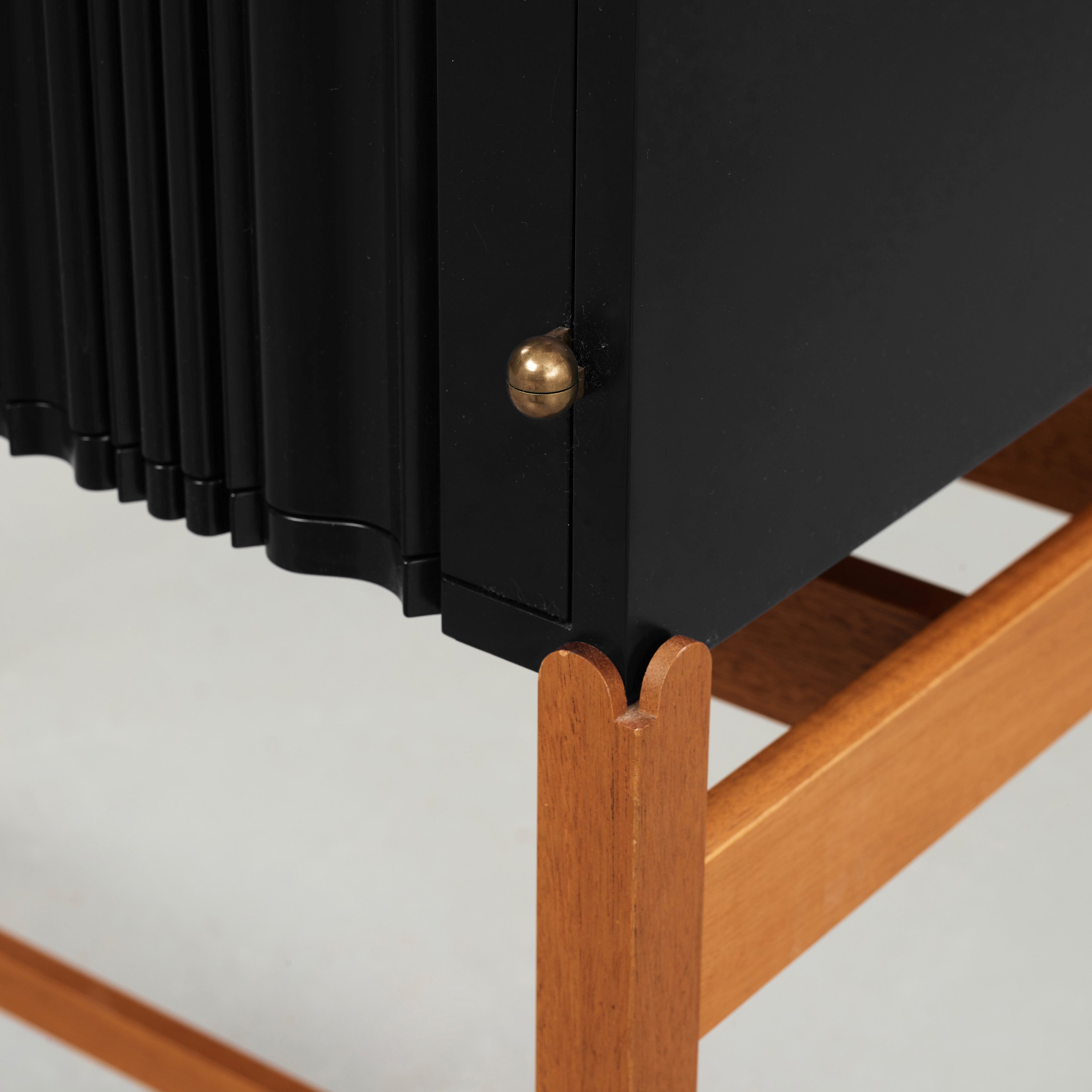 Model 2192 Corrugated Cabinet by Josef Frank for Svenskt Tenn
