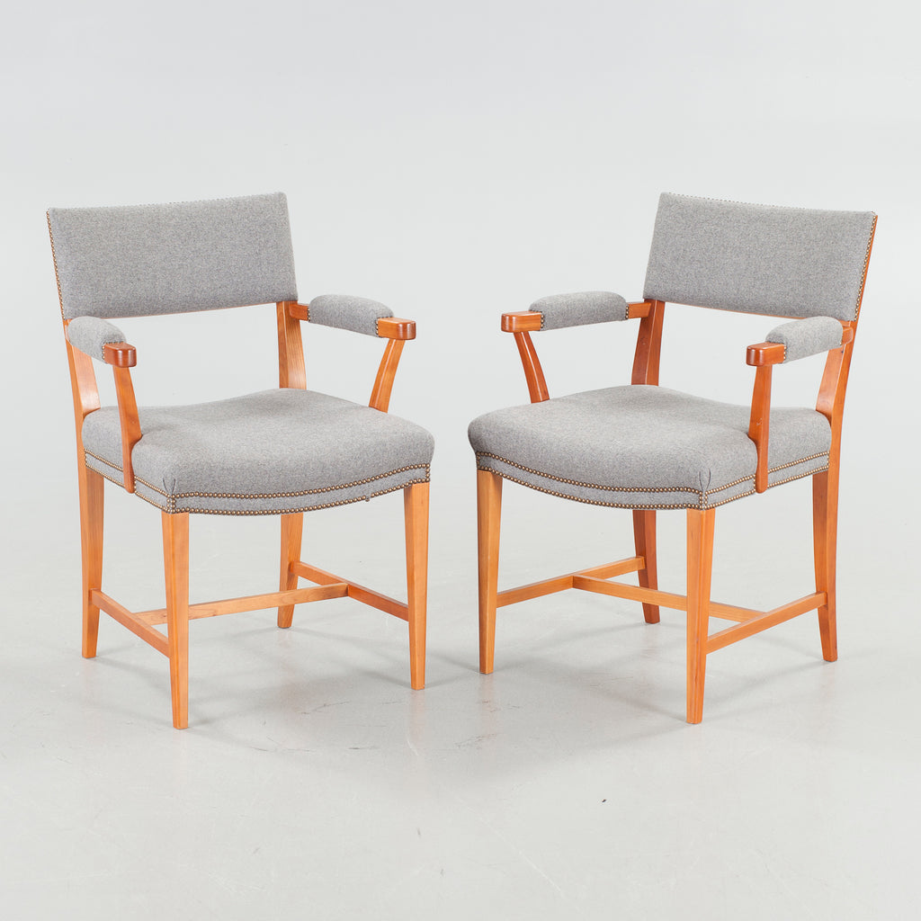 Model 695 Armchairs by Josef Frank for Svenskt Tenn (Set of Four)