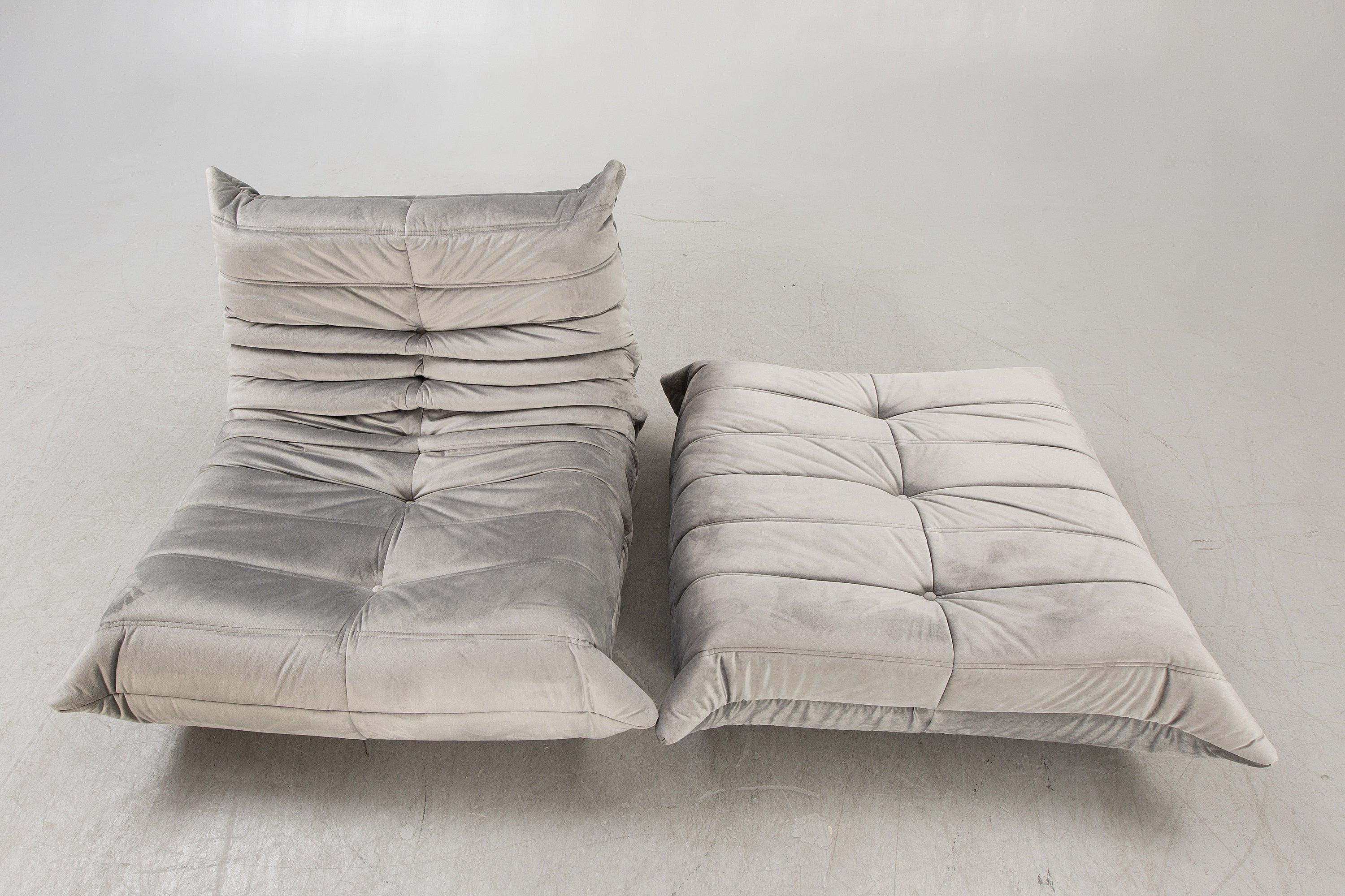 Michel Ducaroy Togo Sofa, Lounge Chair and Ottoman for Ligne Roset