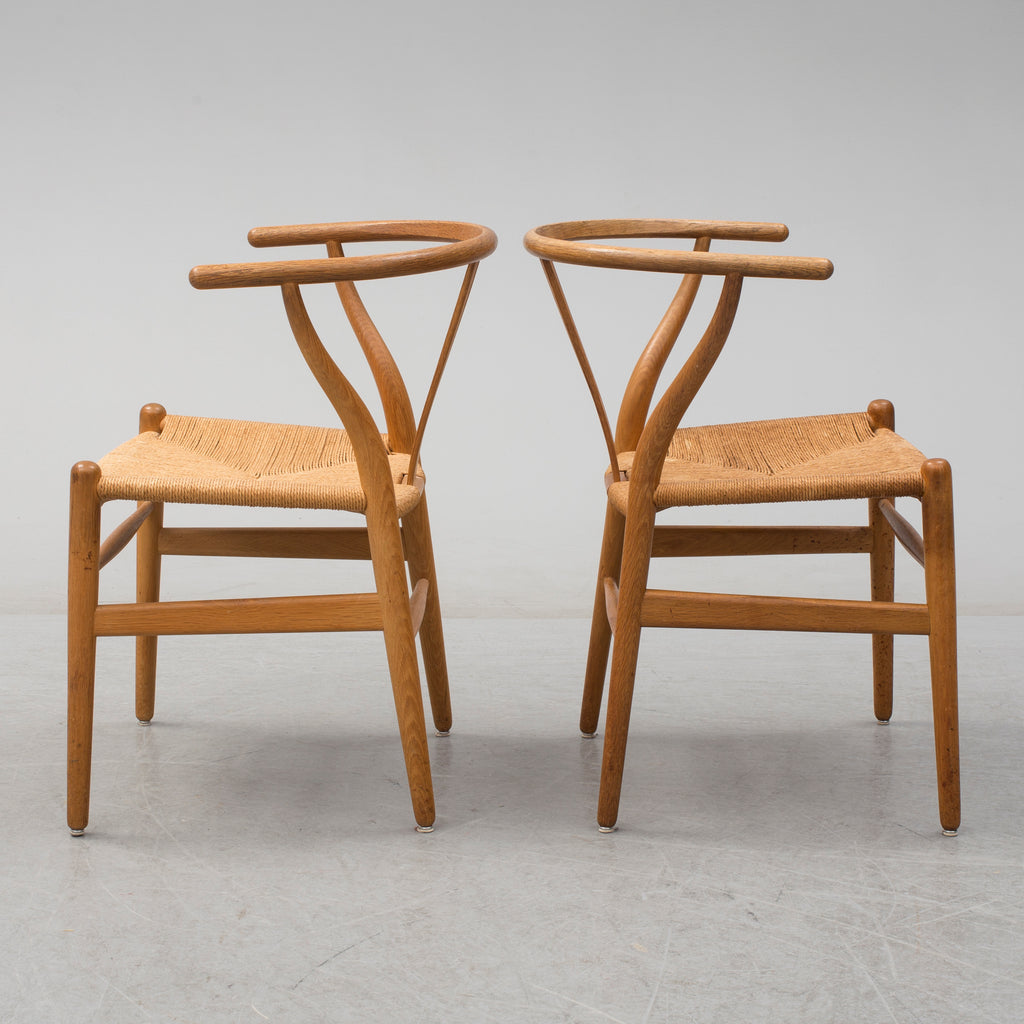 Hans J. Wegner CH24 Wishbone Chairs for Carl Hansen & Søn, Set of Six