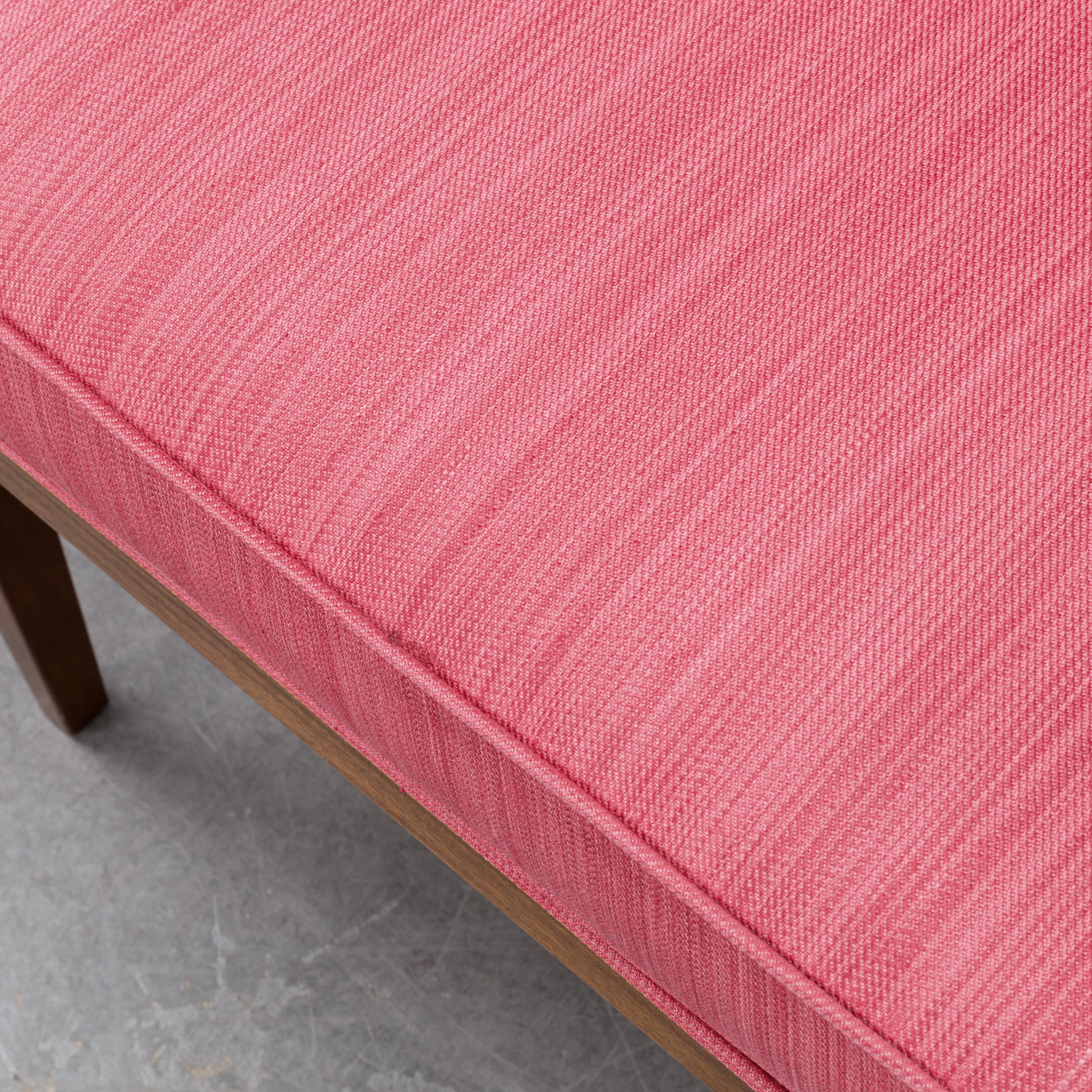 Josef Frank Model 868 Armchairs, Pair, Svenskt Tenn, Pink “Vägen” Upholstery