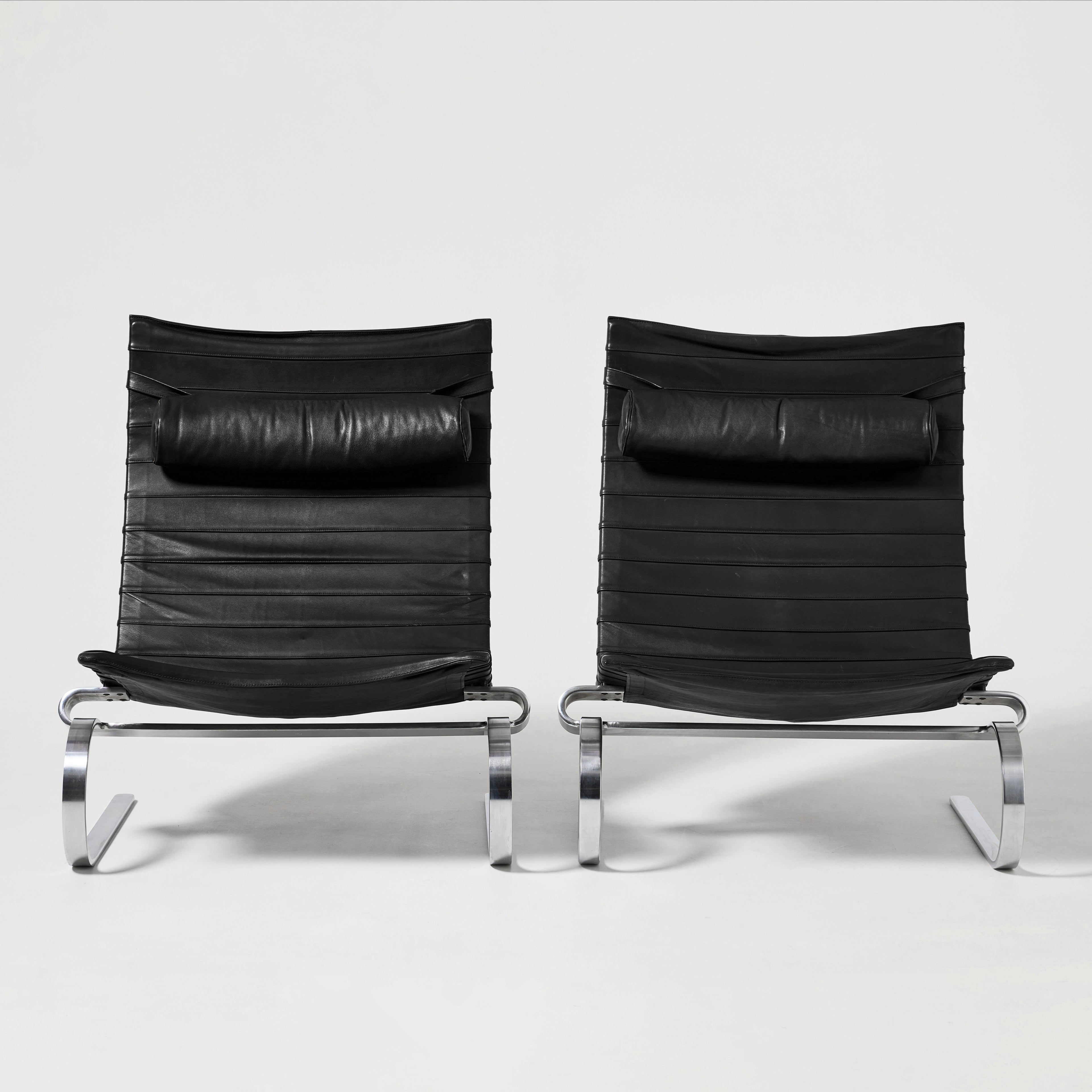 Poul Kjærholm PK20 Lounge Chairs for E. Kold Christensen, Pair